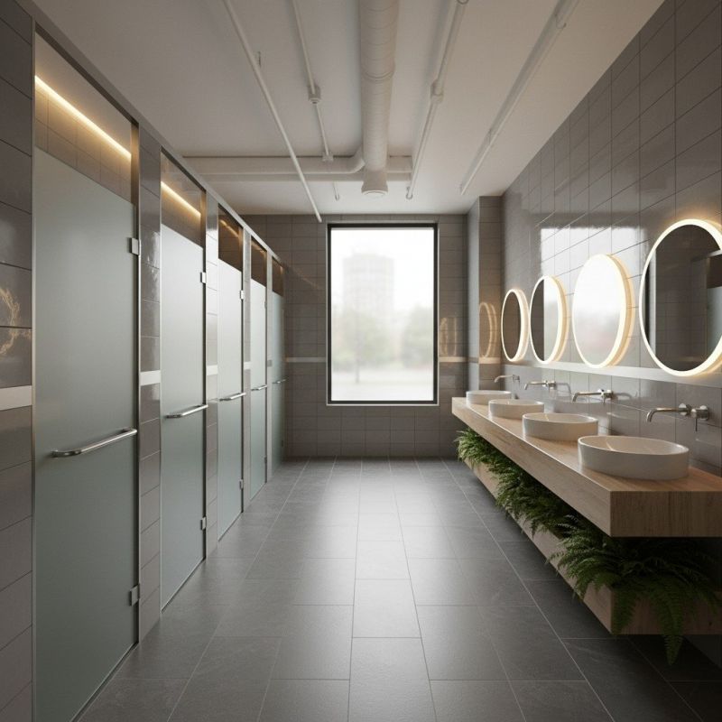 Industrial Bathroom Renovation in Denver, CO
