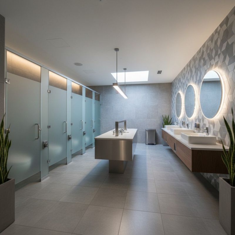 Industrial Bathroom Renovation in Boulder, CO