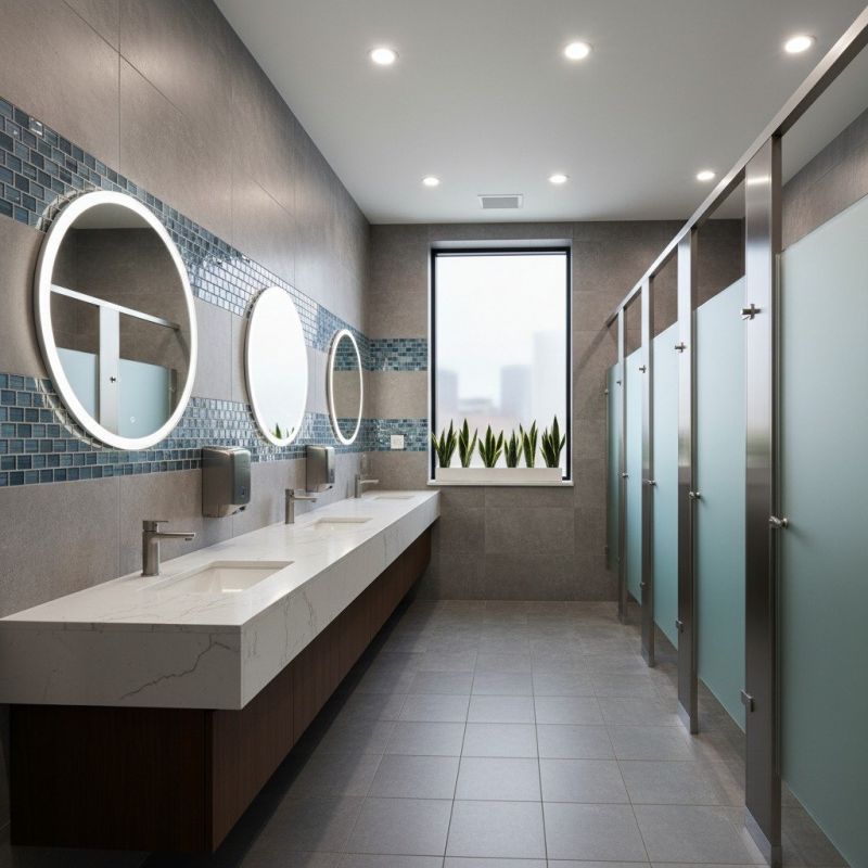 Office Bathroom Renovation in Arvada, CO