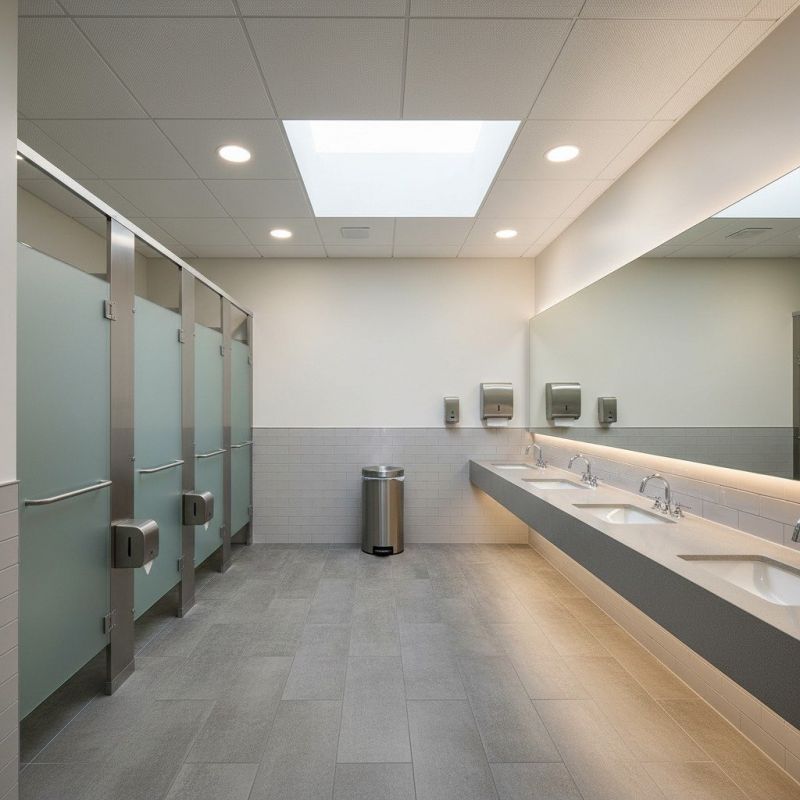 Industrial Bathroom Renovation in Charleston, SC